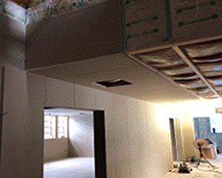 壁天井ボード貼り